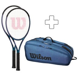 Wilson 2x Ultra 100L 4.0 plus Schlägertasche